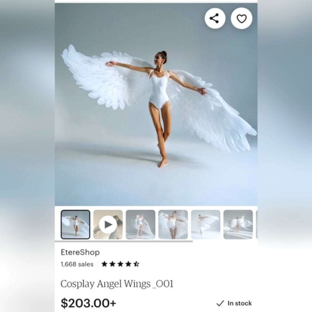 Cosplay Angel Wings!